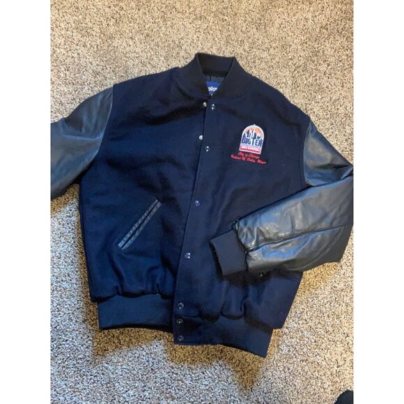 Vintage Big Ten Tournament Mayor of Chicago Leather Varsity jacket - Picture 2 of 6